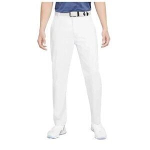 Nike Dri-FIT UV Standard Fit Golf Chino Pants Photon Dust White Mens Size 30x32